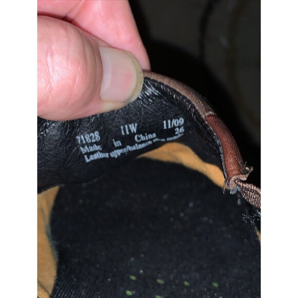 Men's Dress Shoes Bostonian Sz 11 Brown Leather First Flex Non-Slip EUC - Picture 7 of 7